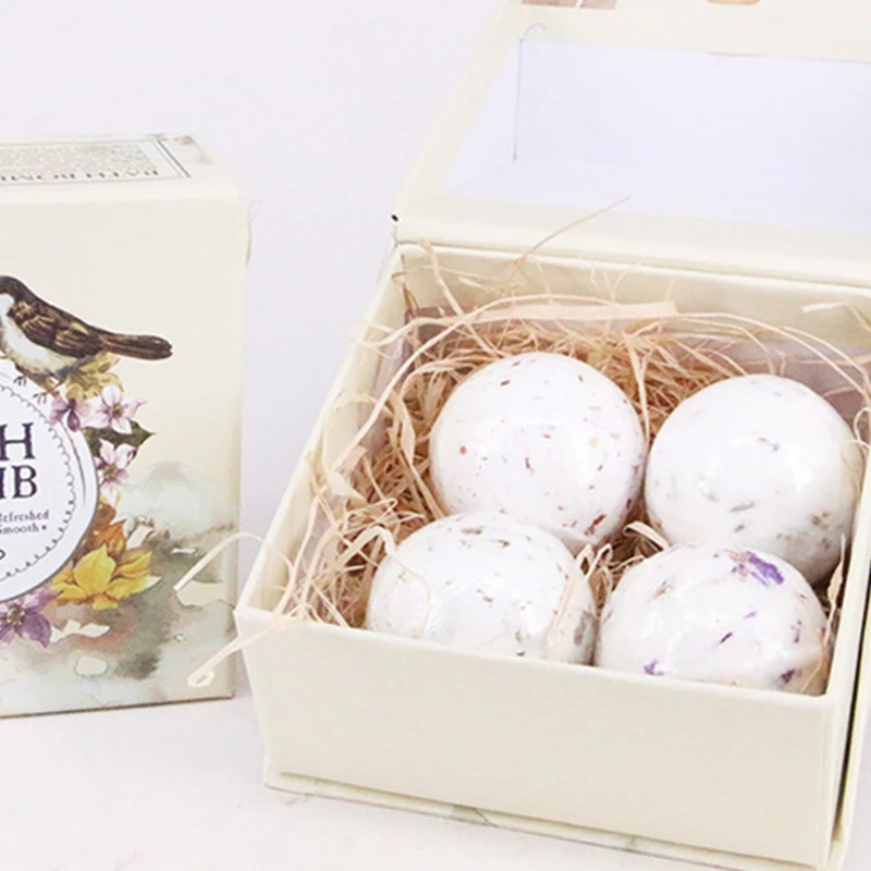 4Pcs Dried Flower Bath Bombs Gift Set with Essential Oils Spa Bubble for Women Birthday Mothers Day
4Pcs Dried Flower Bath Bombs Gift Set with Essential Oils Spa Bubble for Women Birthday Mothers Day