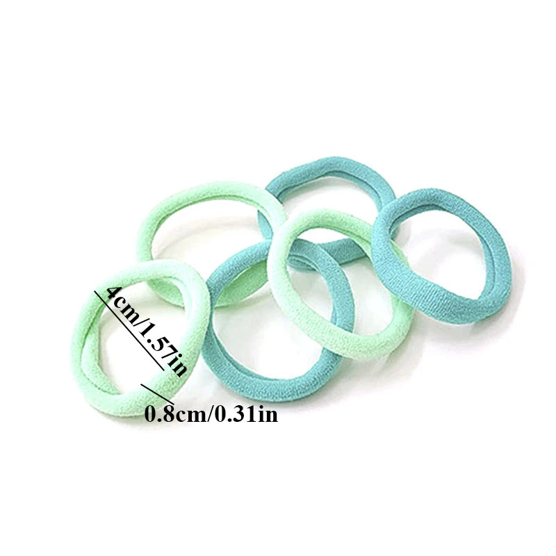50Pcs/Set Nylon Elastic Hair Loop Simple All-match Solid Color Children Ponytail Holder Hair Rope Kids Hair Accessories 
50Pcs/Set Nylon Elastic Hair Loop Simple All-match Solid Color Children Ponytail Holder Hair Rope Kids Hair Accessories