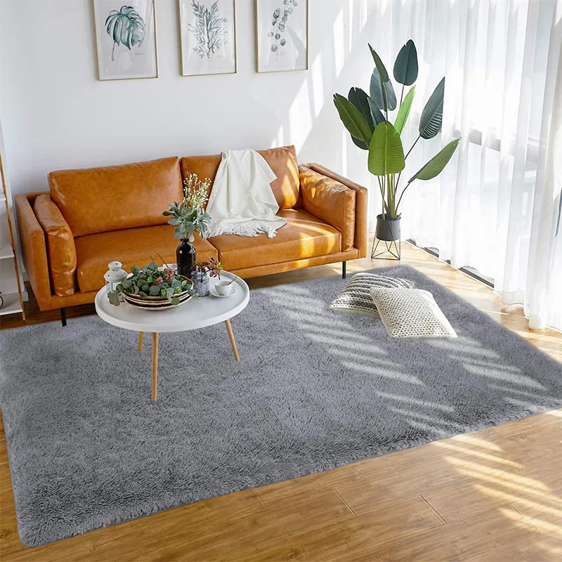 1.6X2.3m Super Soft Silk Carpet Dyeing Plush Soft Carpets Area rug For Living Room Anti-slip Floor Mats Child Bedroom Mat 
1.6X2.3m Super Soft Silk Carpet Dyeing Plush Soft Carpets Area rug For Living Room Anti-slip Floor Mats Child Bedroom Mat