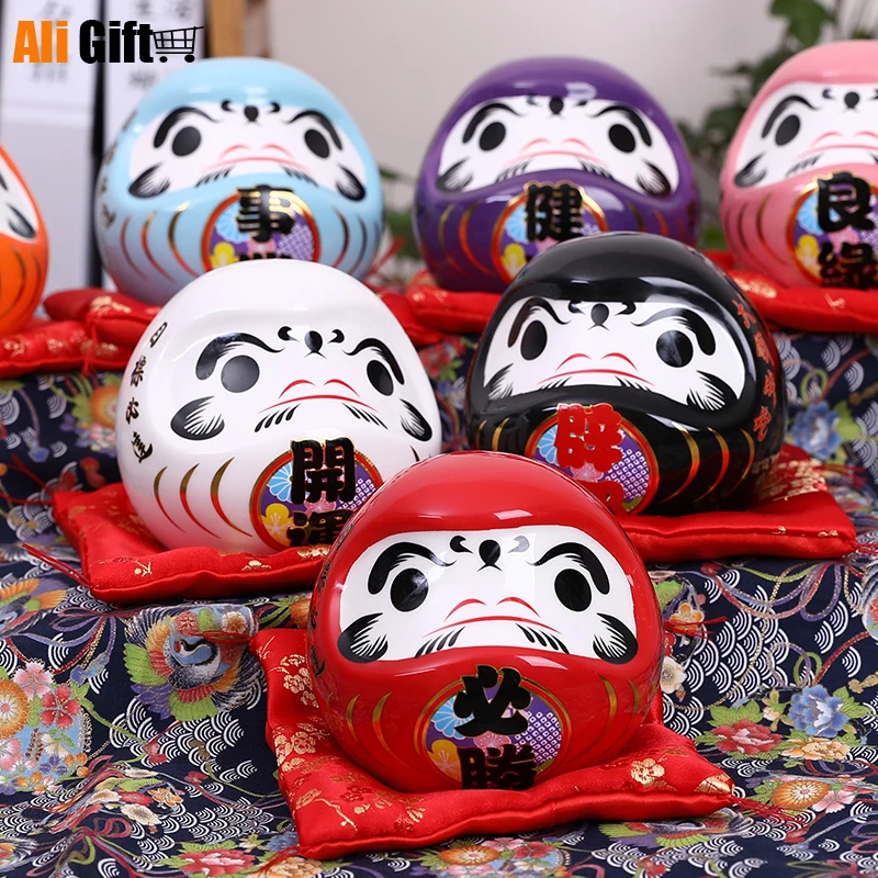 4.5 Inch Japanese Ceramic Daruma Piggy Bank Decoration Creative Gift Feng Shui Zen Craft Money Bank Home Desktop Decoration Gift
4.5 Inch Japanese Ceramic Daruma Piggy Bank Decoration Creative Gift Feng Shui Zen Craft Money Bank Home Desktop Decoration Gift