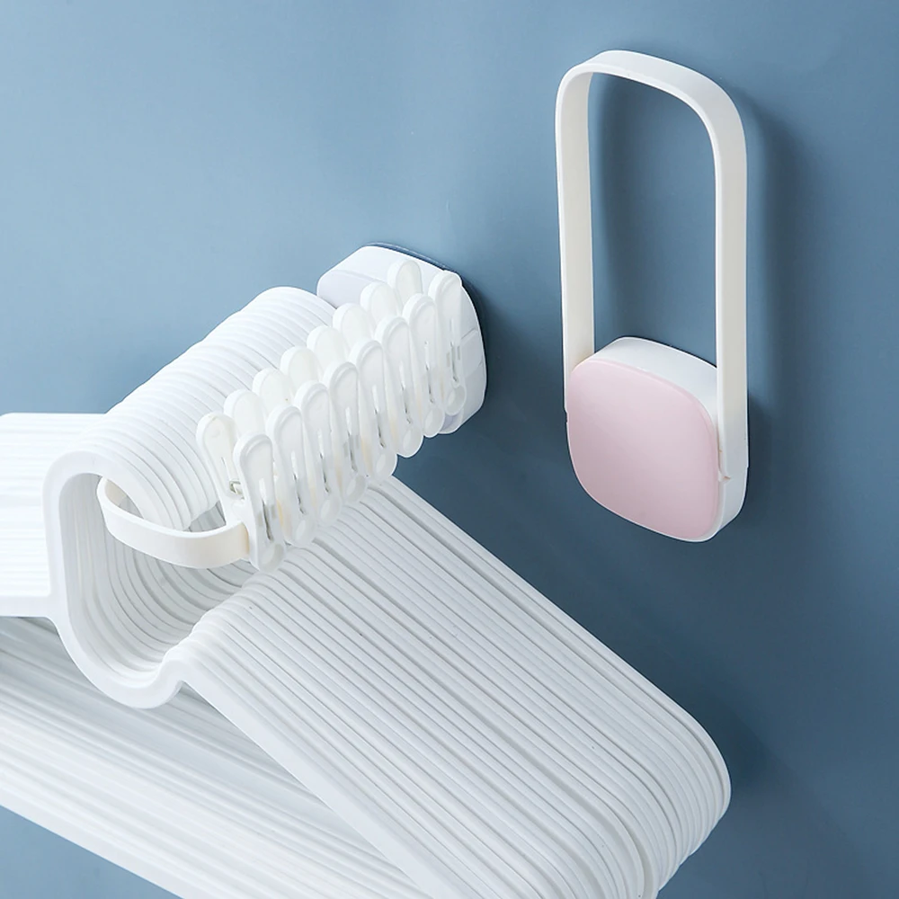 Foldable Clothes Hanger Organizer Hanging Hook Bathroom Kitchen Hanging Self Adhesive Traceless Supplies Storage Racks
Foldable Clothes Hanger Organizer Hanging Hook Bathroom Kitchen Hanging Self Adhesive Traceless Supplies Storage Racks