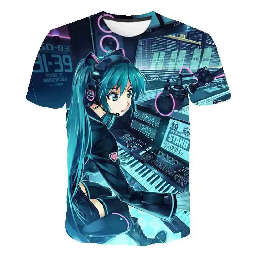 2021 Summer New Male T-shirt 3D Printing Children's Cartoon Animation Fashion Casual Short-sleeved Top
2021 Summer New Male T-shirt 3D Printing Children's Cartoon Animation Fashion Casual Short-sleeved Top
