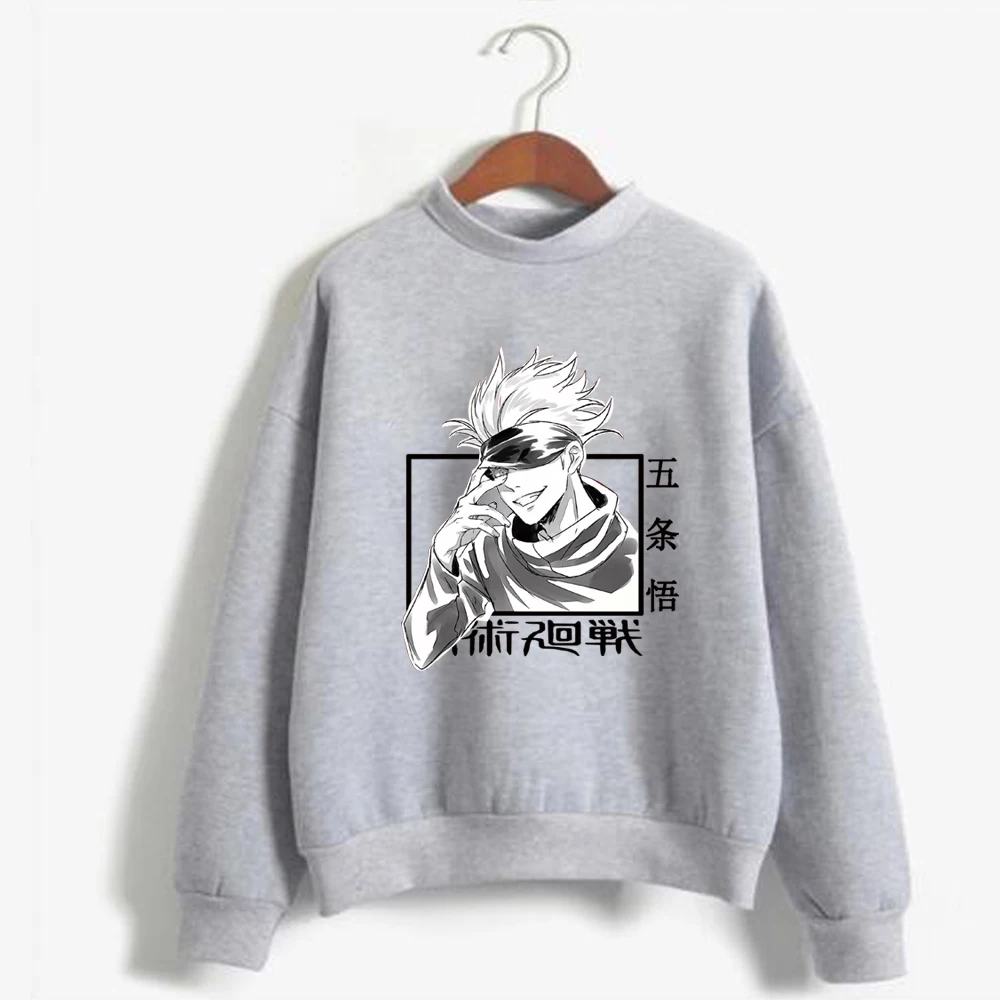 2021 Japanese Anime Jujutsu Kaisen Capless Sweatshirt Men/women Pullovers O-Neck Long Sleeve Unisex Oversized Cotton Clothes
2021 Japanese Anime Jujutsu Kaisen Capless Sweatshirt Men/women Pullovers O-Neck Long Sleeve Unisex Oversized Cotton Clothes