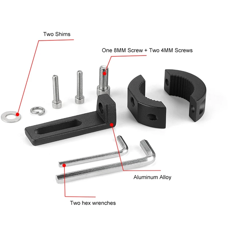 Universal Motorcycle Headlight Mount Bracket Adjustable Headlamp Holder Fork Clamp Mount
Universal Motorcycle Headlight Mount Bracket Adjustable Headlamp Holder Fork Clamp Mount