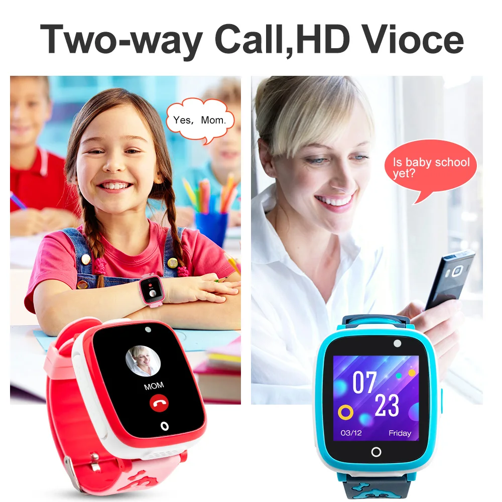 Детские умные часы Minibear с игровым телефоном Смарт-часы для детей 2G SIM-карта