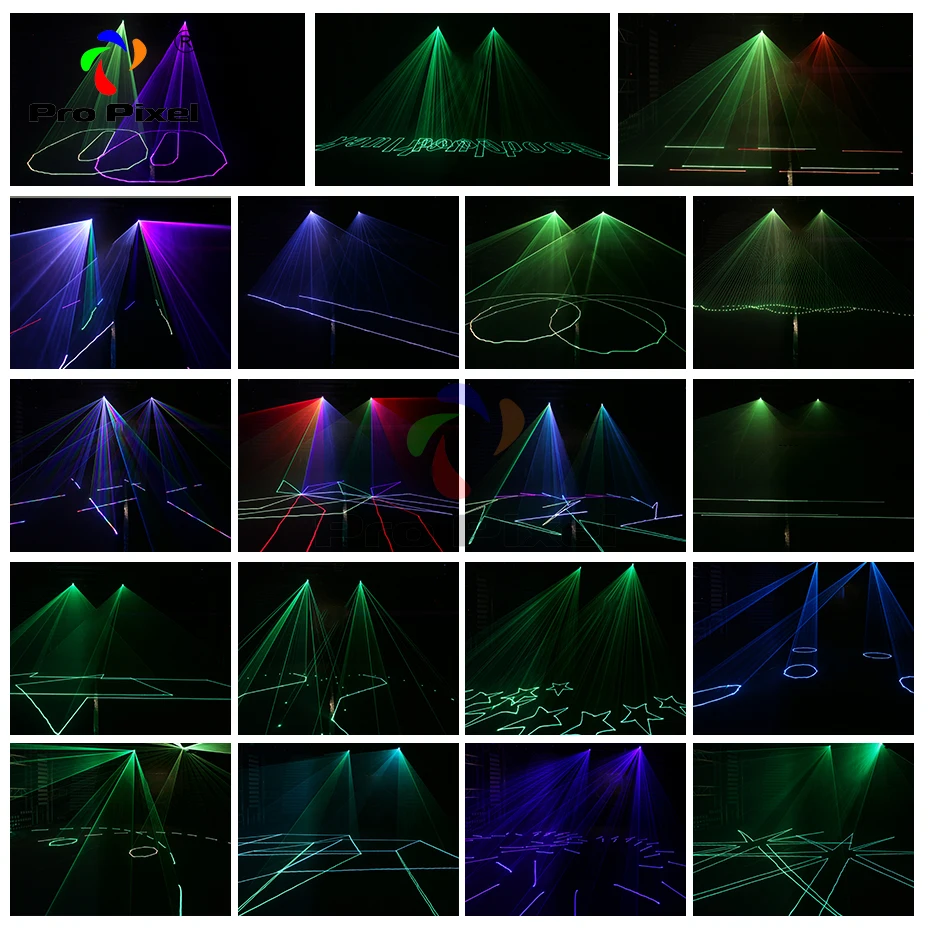 free tax to usa Euro 3W Animation Laser RGB Scanner ILDA30Kp Stage Light Programmable Projector Led Dmx Dj For Disco | Освещение