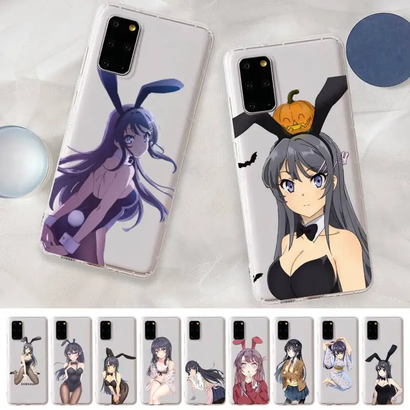 FHNBLJ Sakurajima Mai Anime Phone Case For Samsung A 10 20 30 50s 70 51 52 71 4g 12 31 21 31 S 20 21 plus Ultra
FHNBLJ Sakurajima Mai Anime Phone Case For Samsung A 10 20 30 50s 70 51 52 71 4g 12 31 21 31 S 20 21 plus Ultra