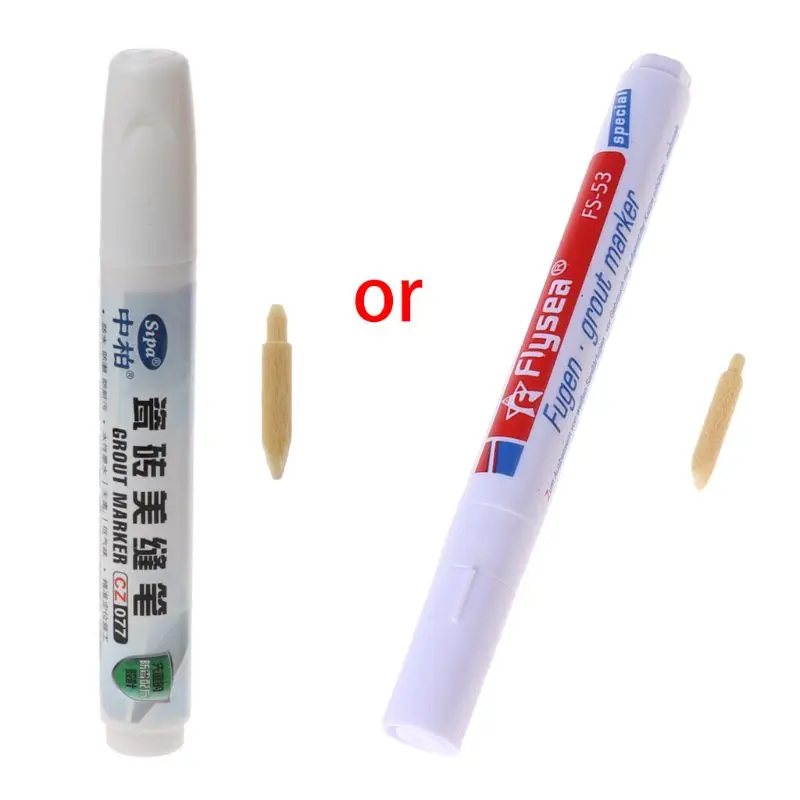 Grout Pen Tile Gap Repair 3 Colors Pen White Tile Refill Waterproof Mouldproof R9JC
Grout Pen Tile Gap Repair 3 Colors Pen White Tile Refill Waterproof Mouldproof R9JC