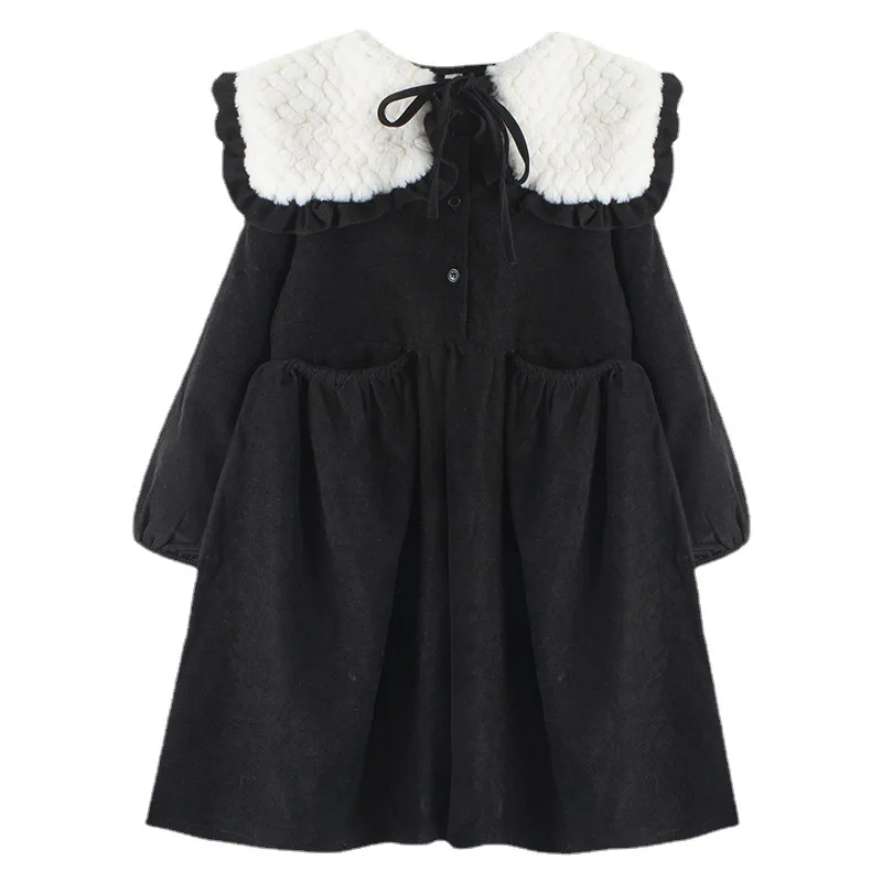 4 To 14 Kids and Teen Girls Elegant Princess Dress Children Velvet Thicken Dresses Winter Fahion Warm Clothing, #6712
4 To 14 Kids and Teen Girls Elegant Princess Dress Children Velvet Thicken Dresses Winter Fahion Warm Clothing, #6712