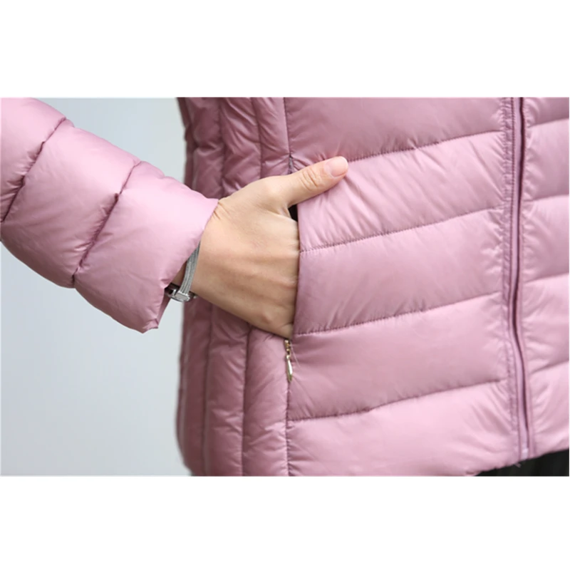 New Winter Superior Fashion Quality High collar Warm Zipper Down Jackets Thick Parkas Loose Female Grey duck down jacket C 622
New Winter Superior Fashion Quality High collar Warm Zipper Down Jackets Thick Parkas Loose Female Grey duck down jacket C 622