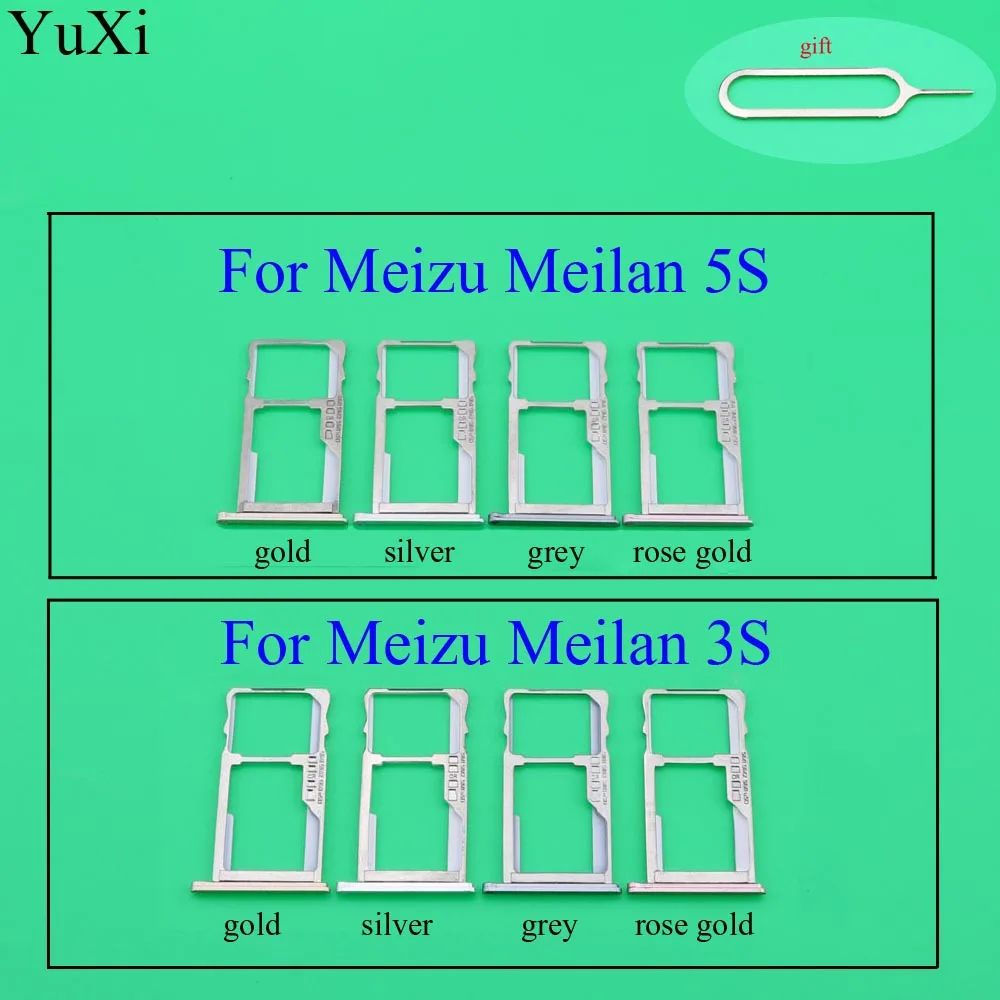 Держатель слота для SIM-карты YuXi для meizu meilan 3S M3S 5s M5s слот для Micro SD-карты лоток переходник Замена Ремонт Запасные части
Держатель слота для SIM-карты YuXi для meizu meilan 3S M3S 5s M5s слот для Micro SD-карты лоток переходник Замена Ремонт Запасные части