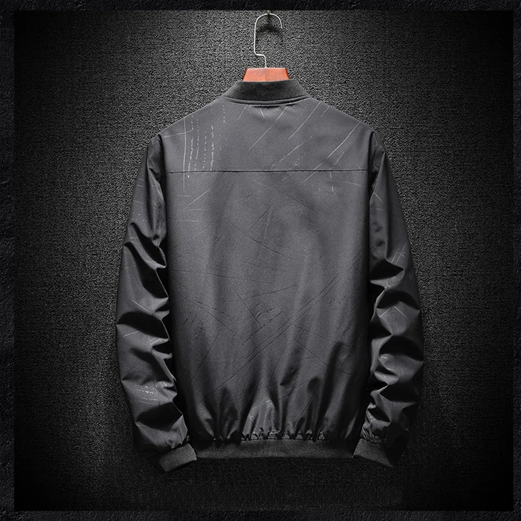 Men's Autumn Winter Fashion Zipper Solid Color Outwear Casual Tops Coat Hip Hop Male Big Size Overcoat Drop Shipping Y820
Men's Autumn Winter Fashion Zipper Solid Color Outwear Casual Tops Coat Hip Hop Male Big Size Overcoat Drop Shipping Y820