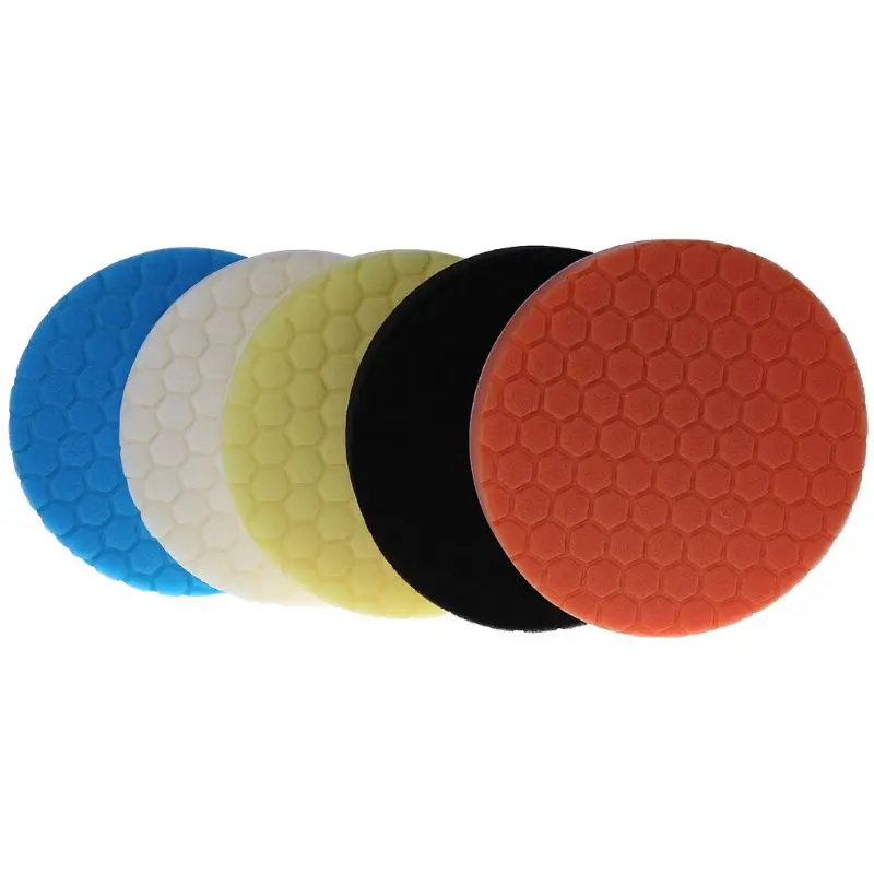 7 inch (180mm ) Buff Pad Polishing Pad kit For Car Polisher Pack of 5Pcs-Professional Quality Pack Of 5Pcs
7 inch (180mm ) Buff Pad Polishing Pad kit For Car Polisher Pack of 5Pcs-Professional Quality Pack Of 5Pcs