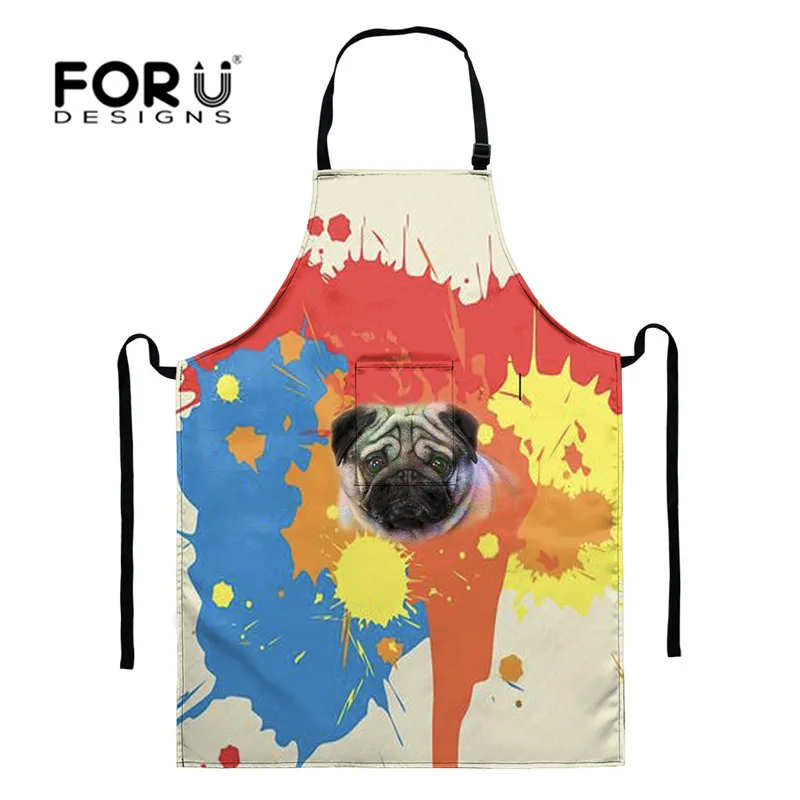 FORUDESIGNS 2020 Новый стильный фартук без рукавов с граффити водонепроницаемый
