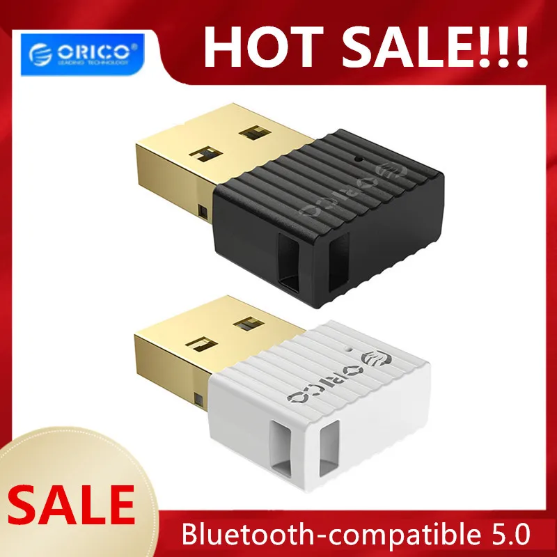 Адаптер ORICO BTA-508 Mini USB Bluetooth 5 0 для ПК мыши клавиатуры динамика беспроводной