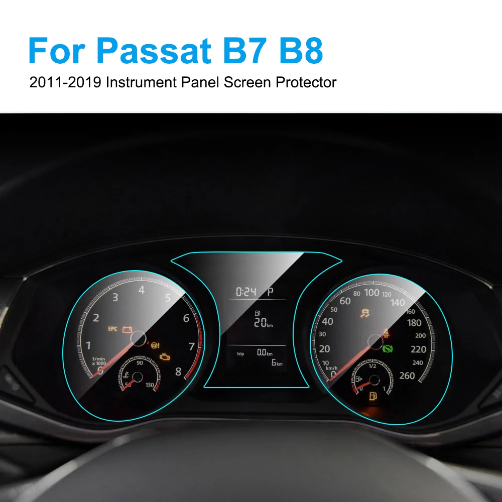 Защита экрана приборной панели автомобиля для Volkswagen VW Passat B7 B8 Magotan мембрана