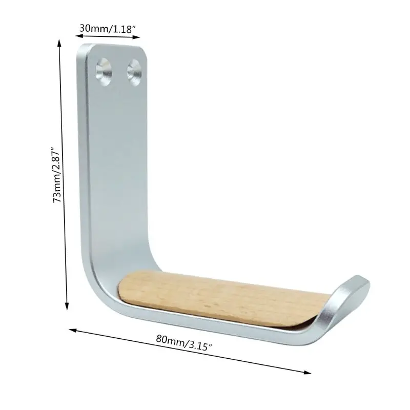 Aluminum Headset Hook Holder Headphone Hanger Easy Install Earphone Mount Rack qyh 
Aluminum Headset Hook Holder Headphone Hanger Easy Install Earphone Mount Rack qyh