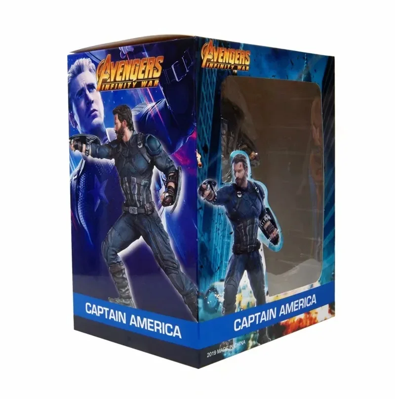 Anime War Statue Infinity Super Hero Captain America 1/10 scale painted PVC action figure toy doll Brinquedos model gift 21cm
Anime War Statue Infinity Super Hero Captain America 1/10 scale painted PVC action figure toy doll Brinquedos model gift 21cm