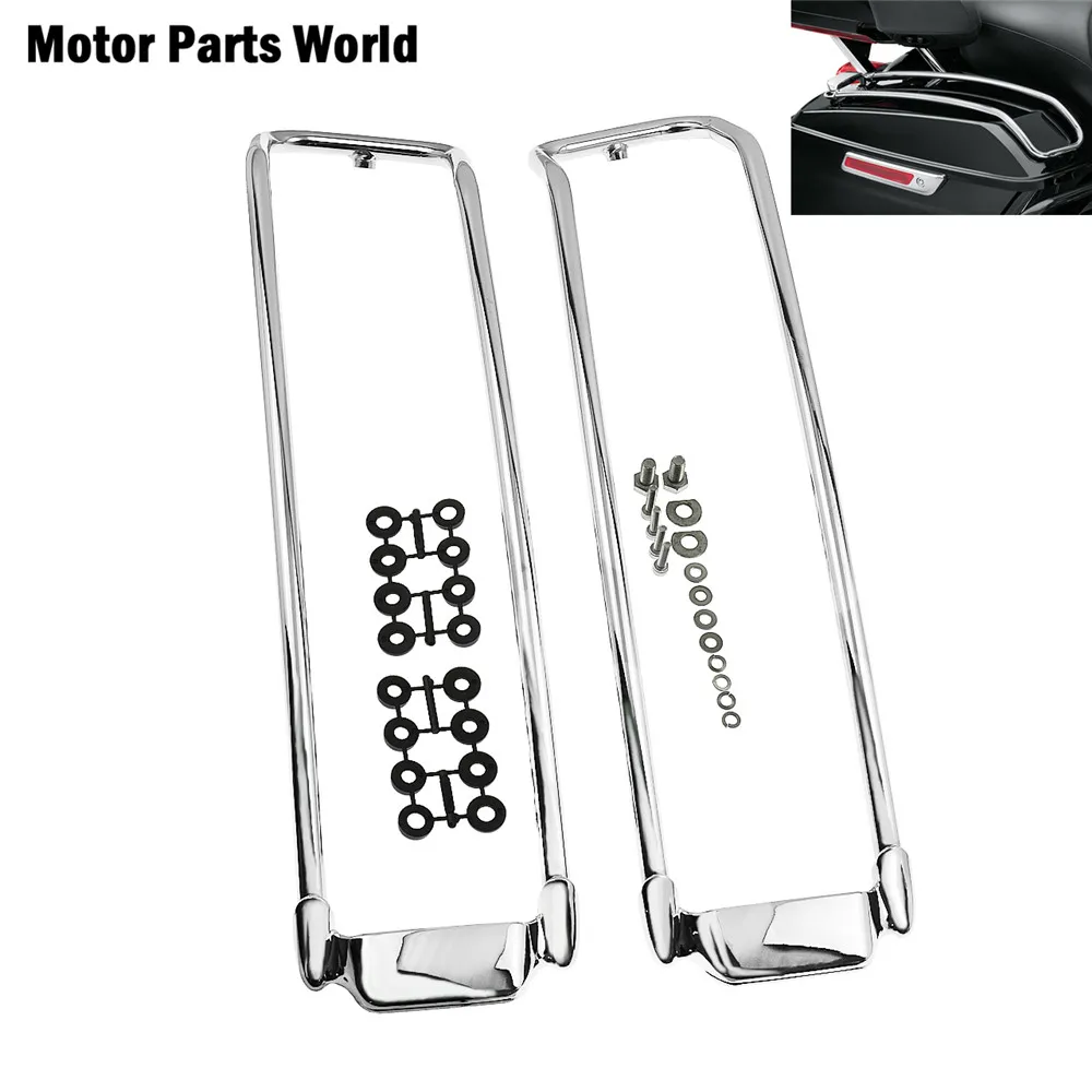 Motorcycle Chrome Air Wing Saddlebag Lid Rail Guard Kit For Harley Touring Road Glide FLTRX Road King FLHR FLHX FLHTKL 2014-2018
Motorcycle Chrome Air Wing Saddlebag Lid Rail Guard Kit For Harley Touring Road Glide FLTRX Road King FLHR FLHX FLHTKL 2014-2018