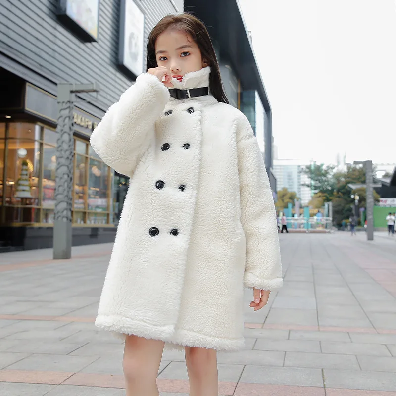 Girls Baby's Kids Coat Jacket Outwear 2021 Sweet Lamb Wool Thicken Velvet Winter Autumn Top Cotton Cardigan Children's Clothing
Girls Baby's Kids Coat Jacket Outwear 2021 Sweet Lamb Wool Thicken Velvet Winter Autumn Top Cotton Cardigan Children's Clothing