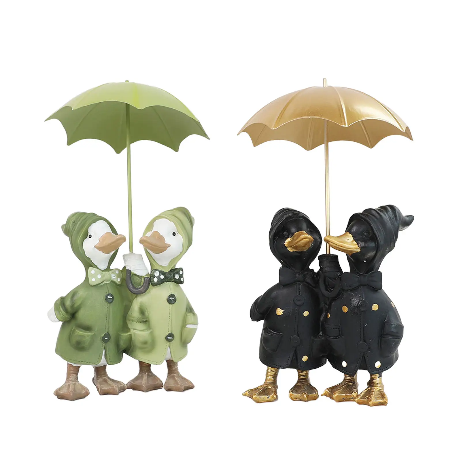 Couple Duck Statue w/Umbrella Resin Crafts Living Room Collecitble Figurine Bookshelf Sculpture Countertop Decor Figures
Couple Duck Statue w/Umbrella Resin Crafts Living Room Collecitble Figurine Bookshelf Sculpture Countertop Decor Figures