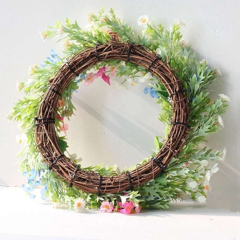 2Pcs Artificial Rose Flower Wreath Spring Wreath for Front Door Home Wall Wedding Window Party Decoration
2Pcs Artificial Rose Flower Wreath Spring Wreath for Front Door Home Wall Wedding Window Party Decoration
