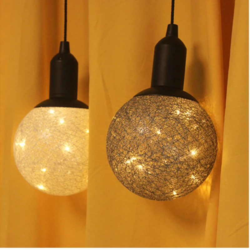 European Cotton Thread Ball String Night Light Led Ring Light Thread Ball Holiday Decoration Lights Christmas Halloween Dector
European Cotton Thread Ball String Night Light Led Ring Light Thread Ball Holiday Decoration Lights Christmas Halloween Dector