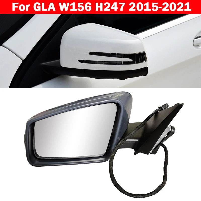 Rear View Lens For Mercedes-Benz GLA W156 H247 2015-2021 Car Outside Rearview Mirror Exterior Turn Signal Mirror Assembly
Rear View Lens For Mercedes-Benz GLA W156 H247 2015-2021 Car Outside Rearview Mirror Exterior Turn Signal Mirror Assembly