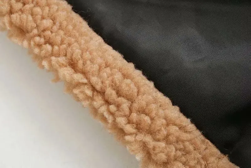 Za 2021 Winter Thicken Warm Teddy Fur Jacket Coat Women Casual Fashion Lamb Faux Fur Overcoat Fluffy Cozy Loose Outerwear Female
Za 2021 Winter Thicken Warm Teddy Fur Jacket Coat Women Casual Fashion Lamb Faux Fur Overcoat Fluffy Cozy Loose Outerwear Female