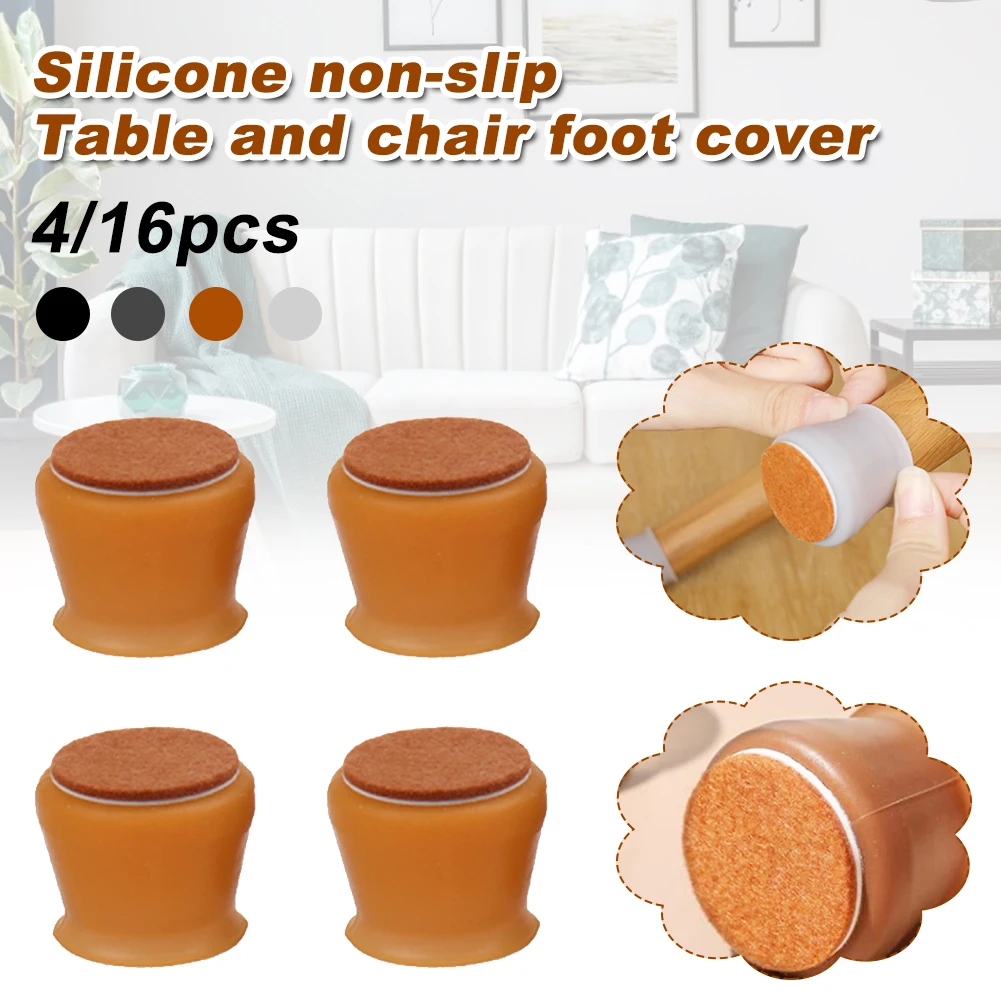 Furniture Chair Leg Caps Feet Protector Rubber Table Feet Pad Silicone Non-slip Desk Chair Pad Mat Caps Foot Table Legs Pads
Furniture Chair Leg Caps Feet Protector Rubber Table Feet Pad Silicone Non-slip Desk Chair Pad Mat Caps Foot Table Legs Pads