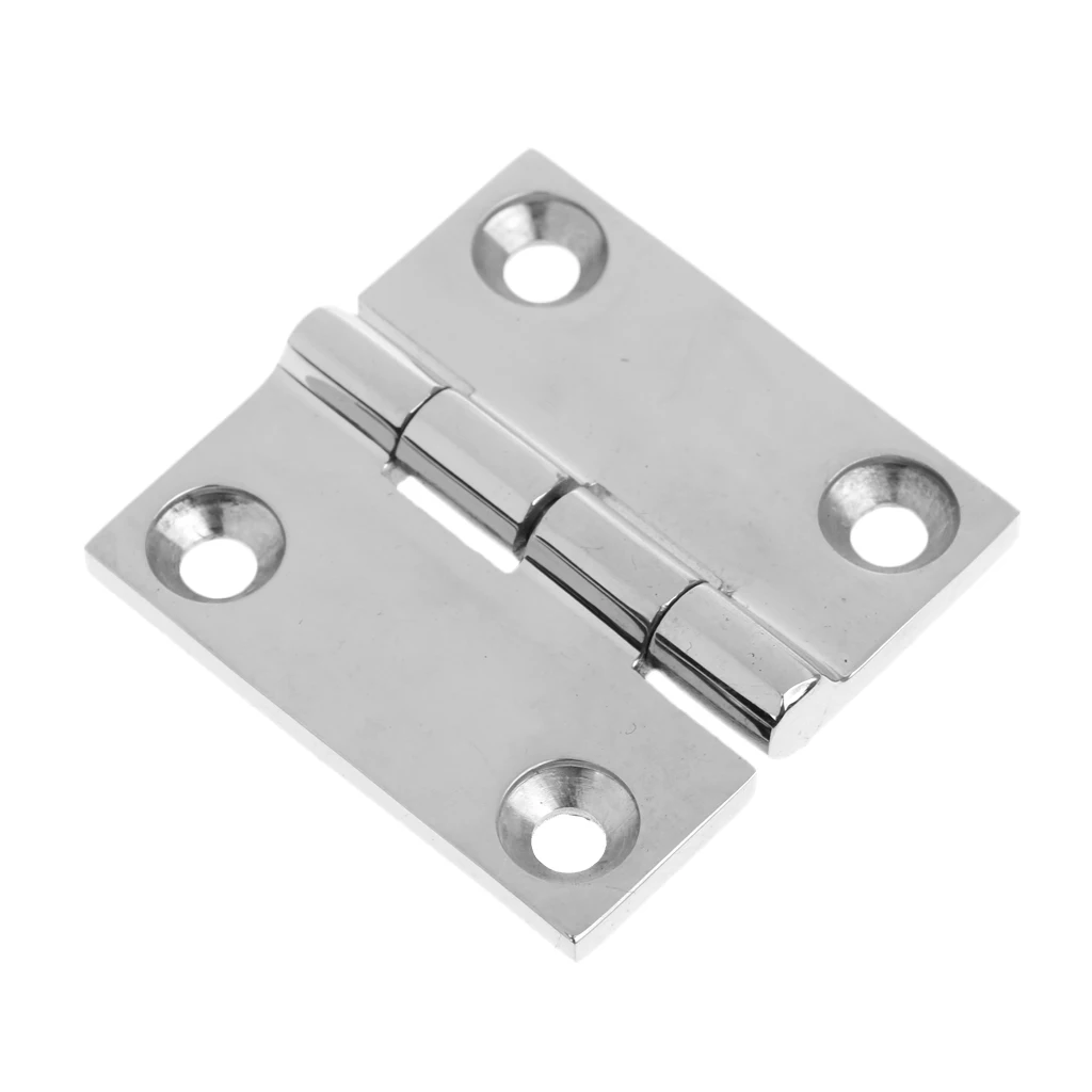 50mm x 50mm Durable 4-hole Boat Door Deck Cabin Strap Hinge Hardware - Marine Grade 316 Stainless Steel
50mm x 50mm Durable 4-hole Boat Door Deck Cabin Strap Hinge Hardware - Marine Grade 316 Stainless Steel