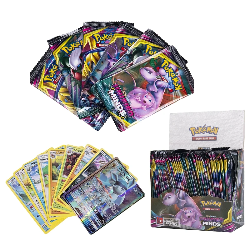 Новые оригинальные 324 шт. Покемон английский TCG: солнце и луна единый ум бустер коробка карточка для продажи Игра карточка детская коллекцио...
Новые оригинальные 324 шт. Покемон английский TCG: солнце и луна единый ум бустер коробка карточка для продажи Игра карточка детская коллекцио...