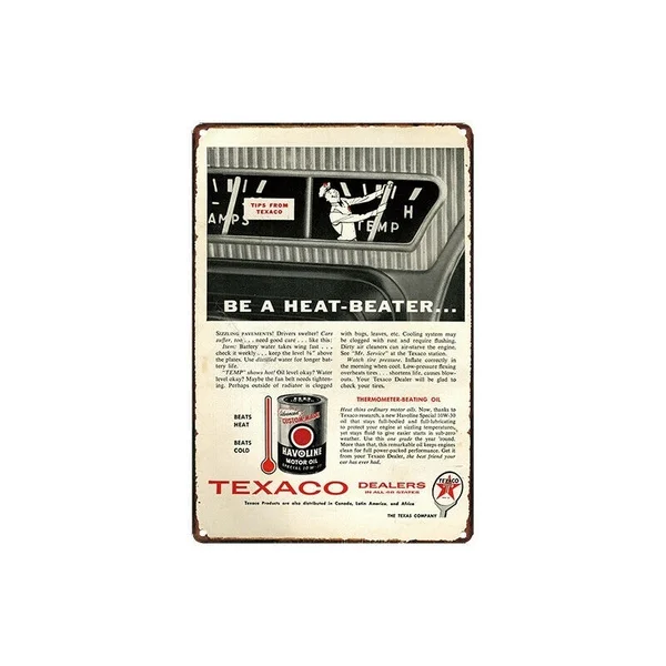 Metal Tin Sign texaco poster Decor Bar Pub Home Vintage Retro(Visit Our Store, More Products!!!)
Metal Tin Sign texaco poster Decor Bar Pub Home Vintage Retro(Visit Our Store, More Products!!!)