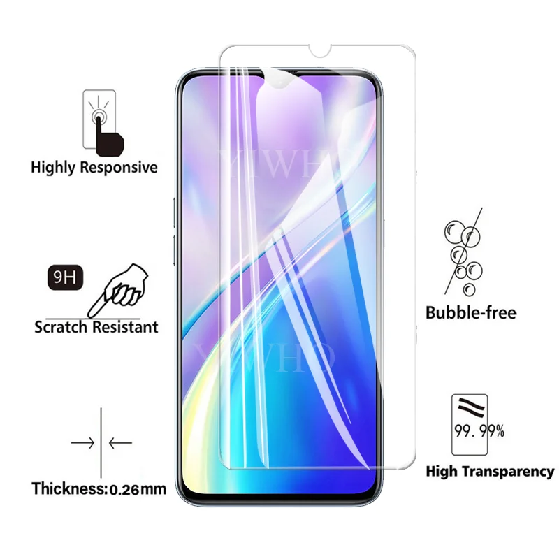 4-в-1 защитное стекло realmi xt объектив камеры пленка для oppo realme Сафти tremp защита