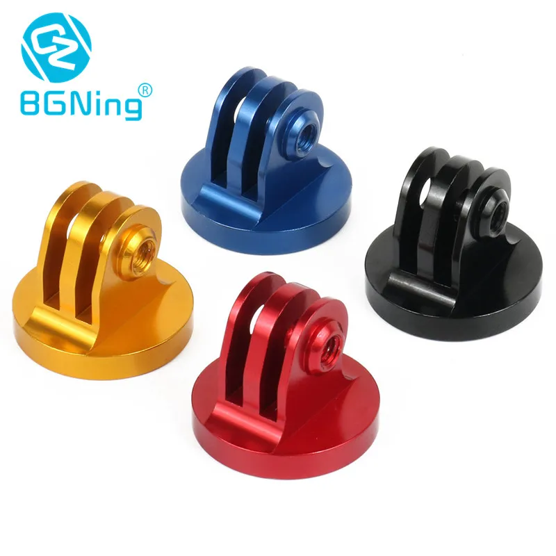 BGNing CNC Aluminium Small Tripod Mount Adapter for GoPro Hero 7/6/5/4/Session 2 3/SJcam/Yi/EKEN Sports Action Camera Accessory
BGNing CNC Aluminium Small Tripod Mount Adapter for GoPro Hero 7/6/5/4/Session 2 3/SJcam/Yi/EKEN Sports Action Camera Accessory