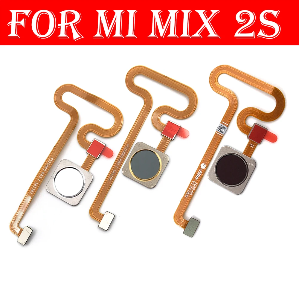 

Для Xiaomi Mix 2S Mix2S главная кнопка отпечаток пальца сенсорный датчик ID гибкий кабель лента запасные части
