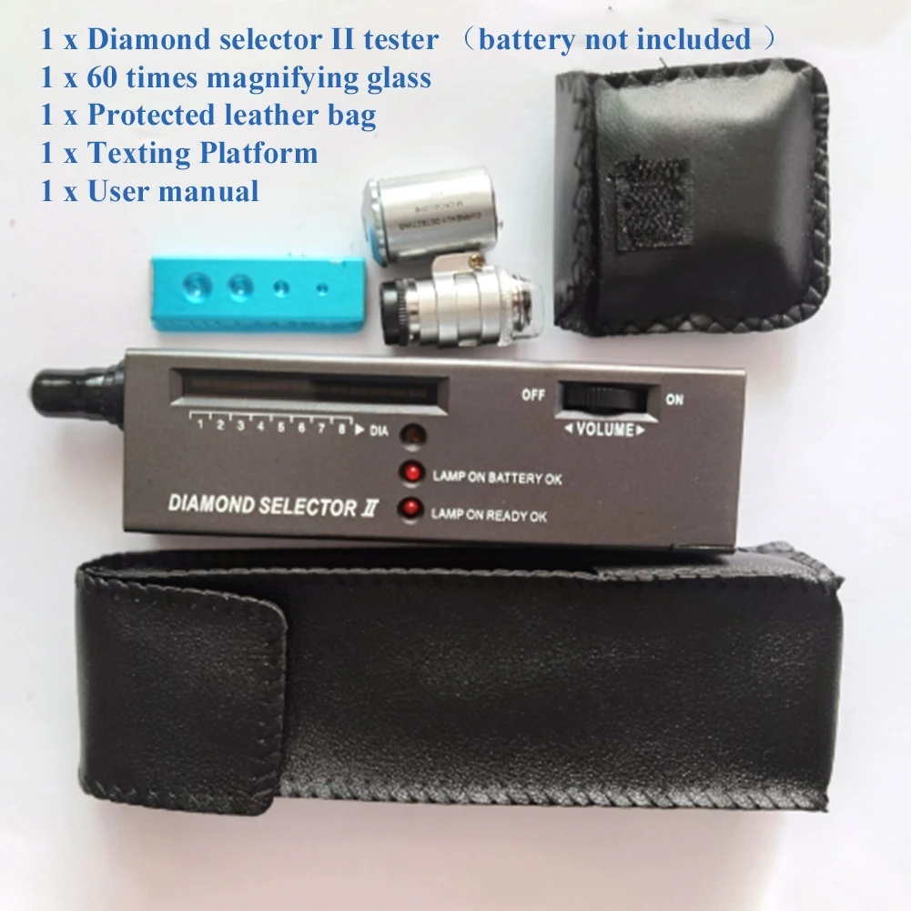 4 Pcs/set Diamond Tester Gemstone Testing Jewelry Watcher Indicator Kit Electronic Test Pen Tools W/ Digital Dispaly
4 Pcs/set Diamond Tester Gemstone Testing Jewelry Watcher Indicator Kit Electronic Test Pen Tools W/ Digital Dispaly