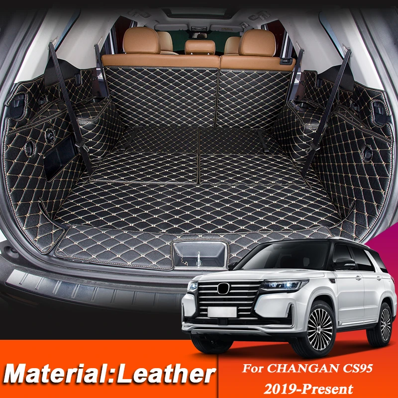 Car Styling Custom Rear Trunk Mat For Changan CS95 2019-Present Leather Waterproof Auto Cargo Liner Pad Internal Accessory
Car Styling Custom Rear Trunk Mat For Changan CS95 2019-Present Leather Waterproof Auto Cargo Liner Pad Internal Accessory