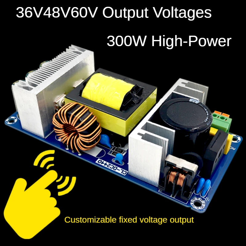Industrial Power Bare board module 300W high voltage high power AC-DC 30v8a 48v6a 60v5a adjustable
Industrial Power Bare board module 300W high voltage high power AC-DC 30v8a 48v6a 60v5a adjustable