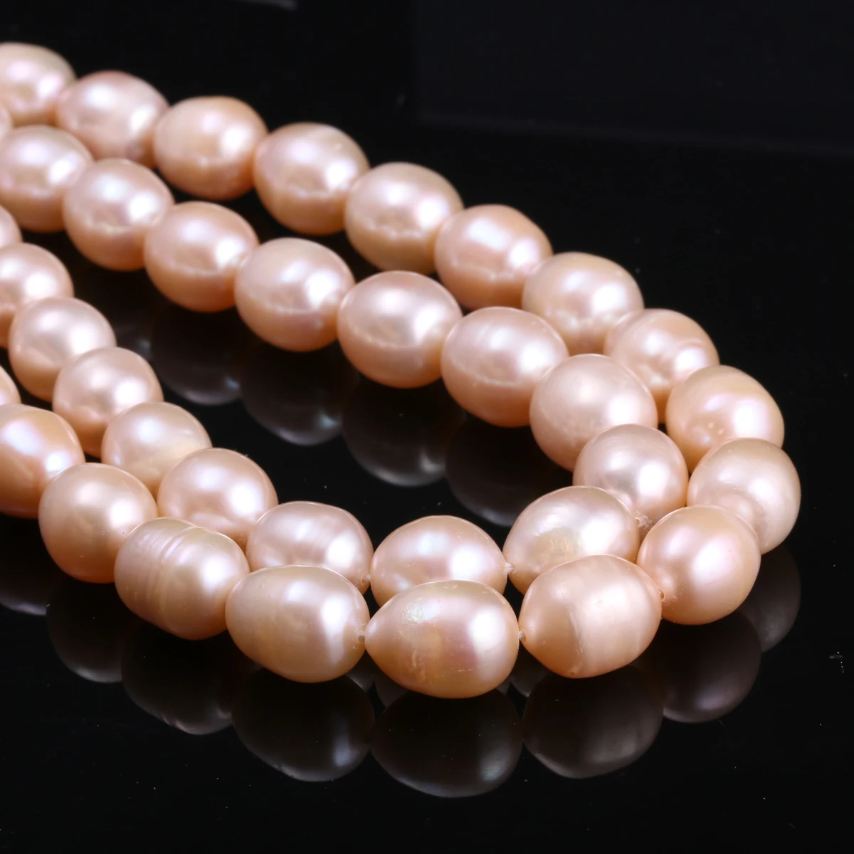 Natural Freshwater Rice-Shaped Pearls Beads Making For Jewelry Bracelet Necklace For Women Charm Gift Accessories Size 10-11mm
Natural Freshwater Rice-Shaped Pearls Beads Making For Jewelry Bracelet Necklace For Women Charm Gift Accessories Size 10-11mm