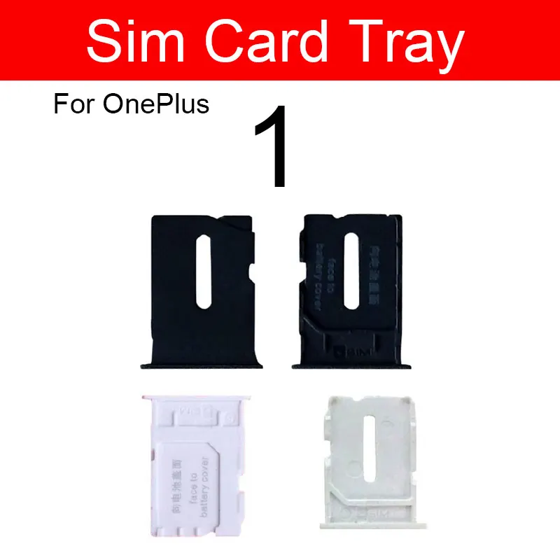 100% Оригинальный телефон для OnePlus One SIM кардридер Слот лоток 1 + A0001 A1000 A1001