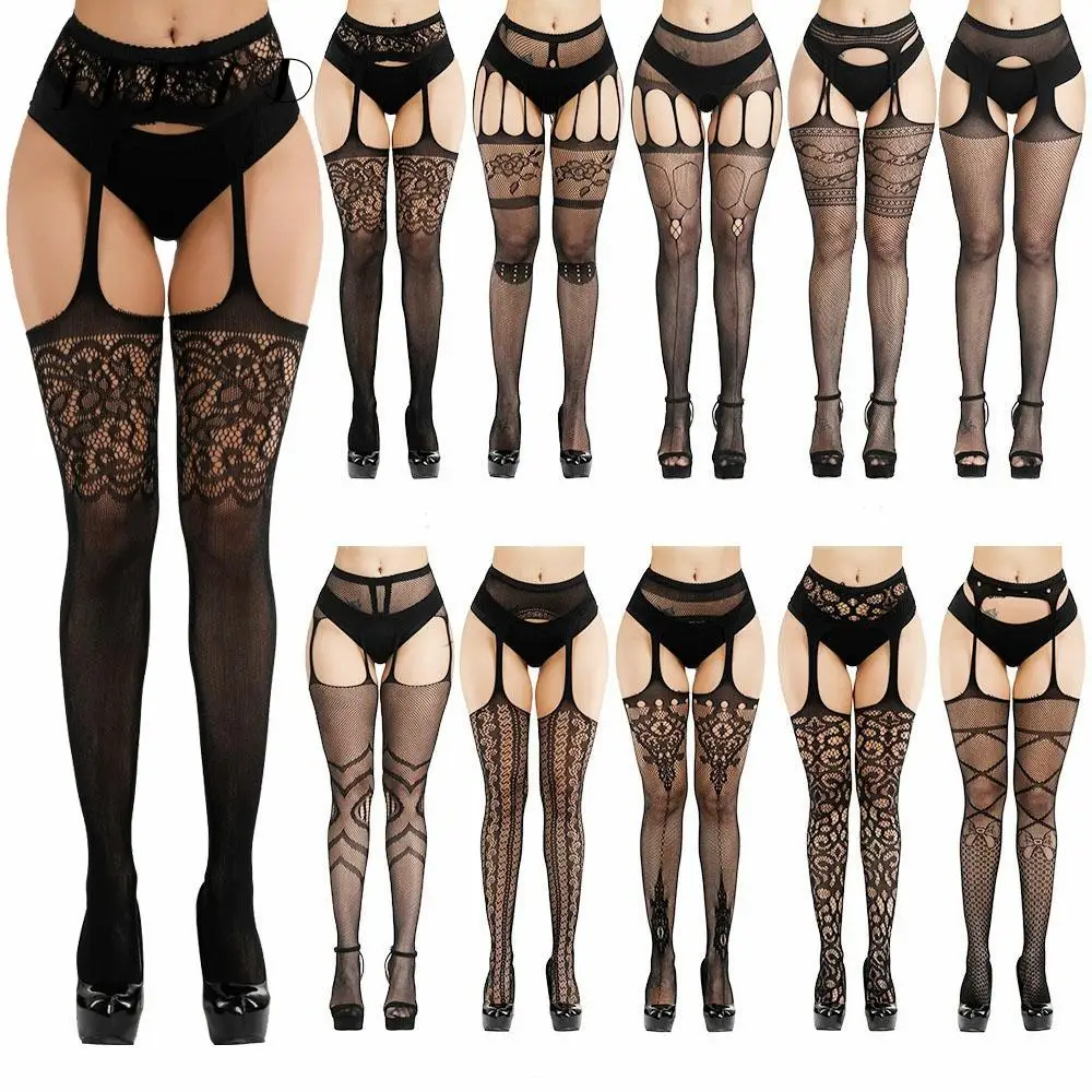 Hot Sale Erotic Stockings With Garter Belt For Women Fishnet Pantyhose Plus Size Thigh High Socks Sexy Lingerie
Hot Sale Erotic Stockings With Garter Belt For Women Fishnet Pantyhose Plus Size Thigh High Socks Sexy Lingerie