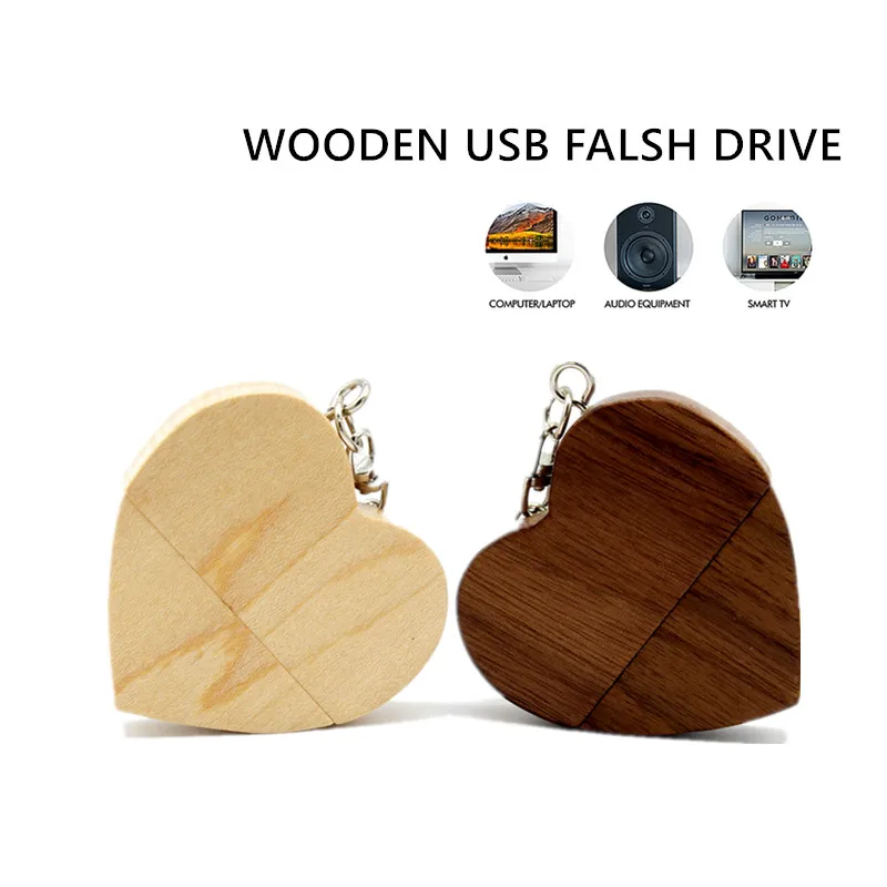 USB flash drive 128gb wood love heart usb memory Pendrive usb 2.0 4GB 8GB 16GB pen drive 32GB 64GB usb disk box Free custom logo
USB flash drive 128gb wood love heart usb memory Pendrive usb 2.0 4GB 8GB 16GB pen drive 32GB 64GB usb disk box Free custom logo