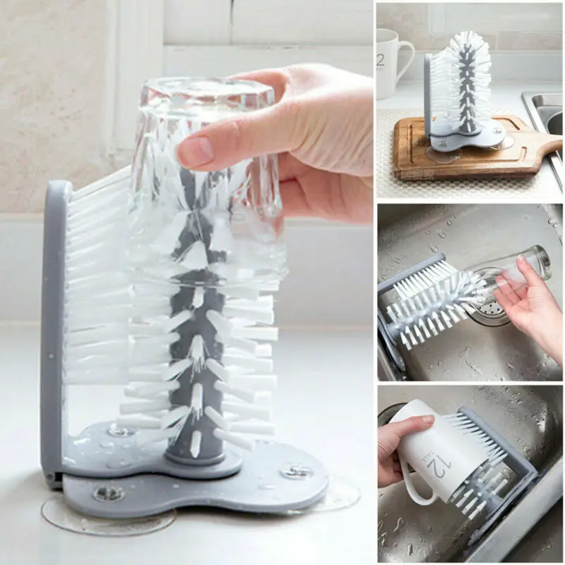 Fashion Lazy Cup Brush Glass Cleaning Brush Kitchen Rotating Cleaning Tool Suction Wall Cup Brush
Fashion Lazy Cup Brush Glass Cleaning Brush Kitchen Rotating Cleaning Tool Suction Wall Cup Brush