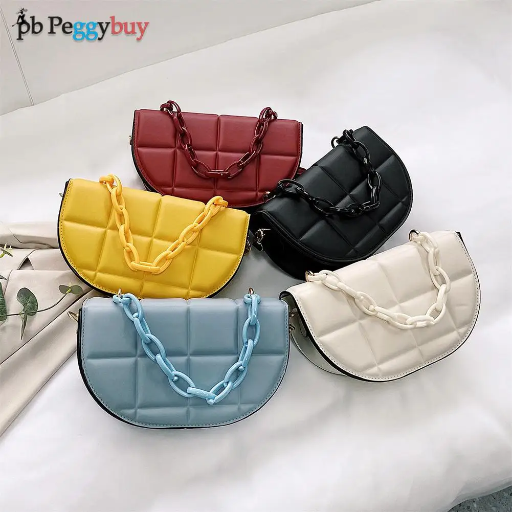 Fashion Lattice Pattern Shoulder Bag Vintage Women PU Multifunctional Chain Small Handbags Flap Crossbody Bags For Women 
Fashion Lattice Pattern Shoulder Bag Vintage Women PU Multifunctional Chain Small Handbags Flap Crossbody Bags For Women