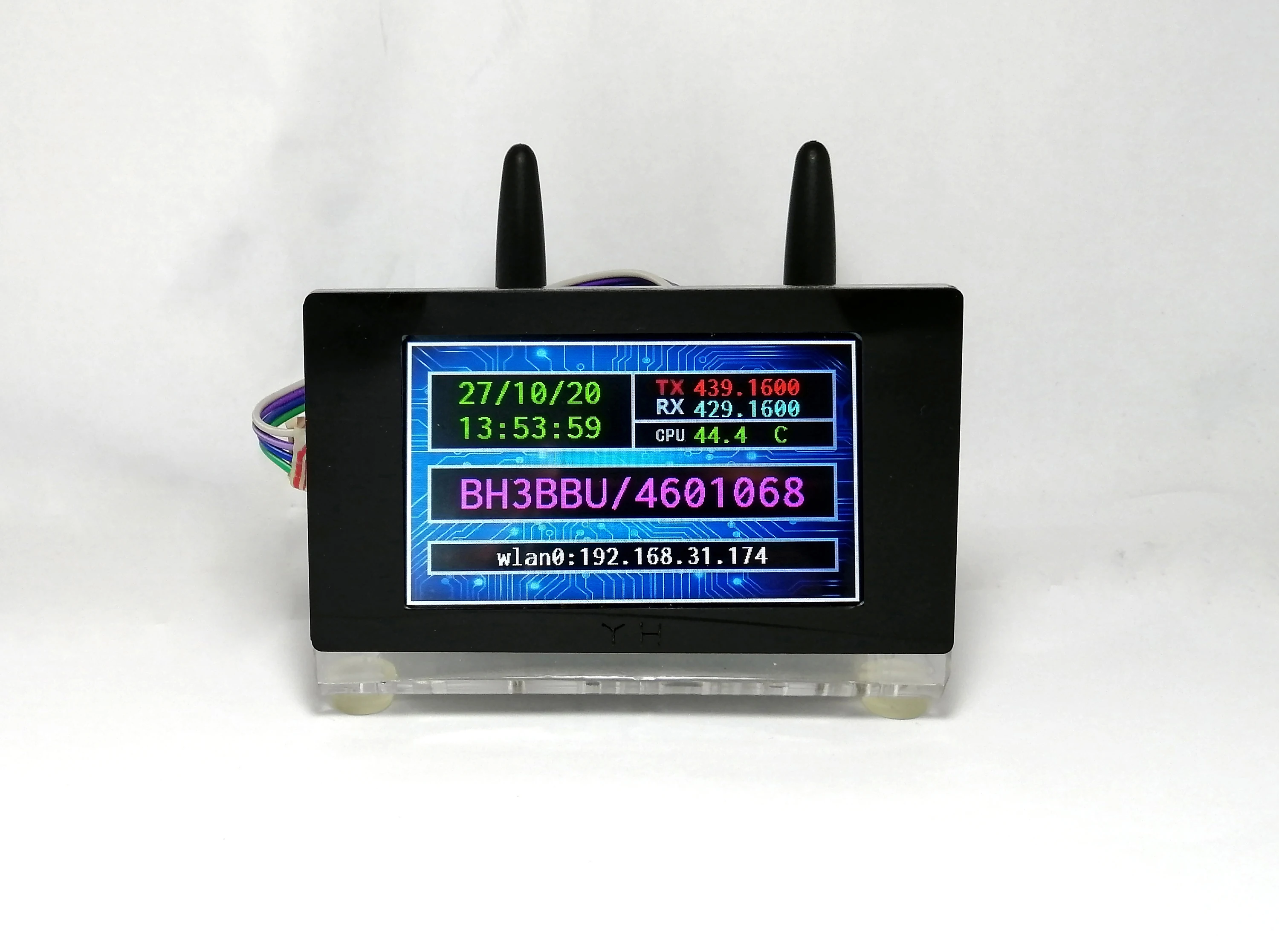 Точка доступа MMDVM UHF VHF + 3 5 "ЖК дисплей Raspberry Pi 0 Вт чехол аккумулятор для DMR D Star