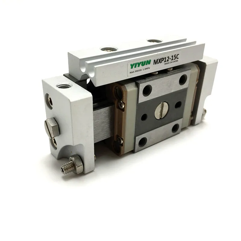 MXP12-15C yiyun Small precision pneumatic sliding table With metal limiter Pneumatic components Pneumatic tools MXPseries
MXP12-15C yiyun Small precision pneumatic sliding table With metal limiter Pneumatic components Pneumatic tools MXPseries