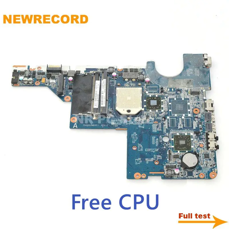 NEWRECORD DA0AX2MB6E1 623915 001 592808 аккумулятор большой емкости для HP Compaq CQ42 CQ56 материнская