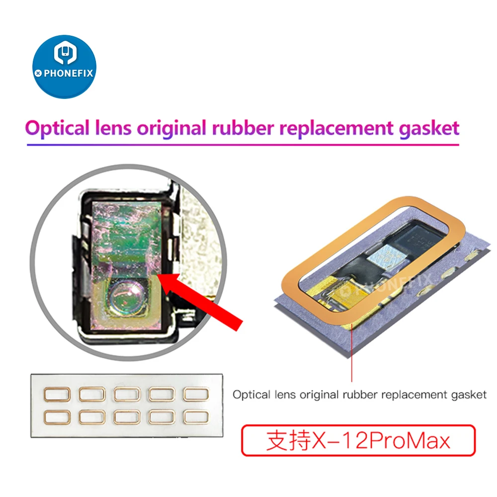 I2C точечная матрица ремонт оптических линз Face ID Fix оригинальная резиновая сменная