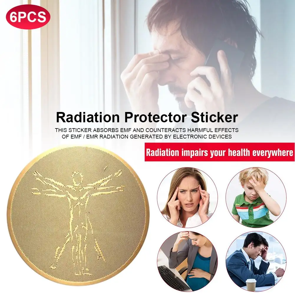 6Pcs EMF Protection Phone Anti Radiation Protector Sticker, Negative Ions EMF Blocker For Laptop And All Electronic Devices
6Pcs EMF Protection Phone Anti Radiation Protector Sticker, Negative Ions EMF Blocker For Laptop And All Electronic Devices